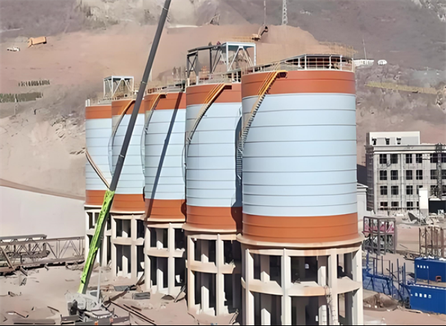 泽普高架钢板仓