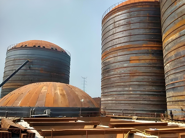 泽普焦粉钢板仓